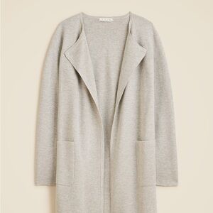 J. Crew Juliette Collarless Cardigan XS